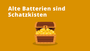 Read more about the article Alte Batterien sind Schatzkisten