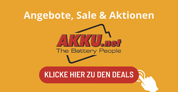 Angebote, Sale und Schnäppchen im Akku.net Shop